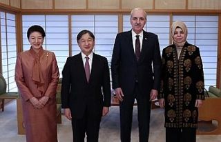 Japonya İmparatoru, TBMM Başkanı Kurtulmuş'u...
