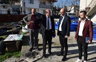 Selendi'ye yeni şantiye kurulması için hazırlıklara...