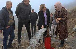 Manisa’da bir köyün daha su sorunu ortadan kaldırıldı