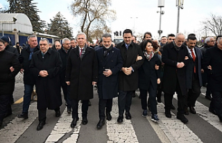 Mansur Yavaş'tan madencilere destek