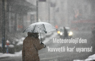 Meteoroloji'den 'kuvvetli kar' uyarısı!