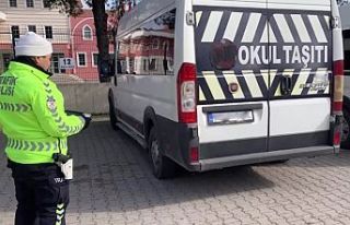 Okul servis araçlarına sıkı takip