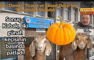 Olay : Demirci Ticaret ve Sanayi Odası'nın...