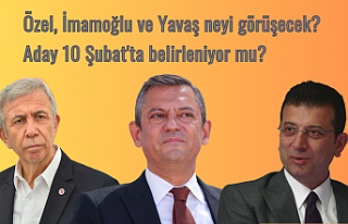 Özel, İmamoğlu ve Yavaş neyi görüşecek? Aday...