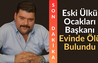 SON DAKİKA! Eski Ülkü Ocakları Başkanı Evinde...
