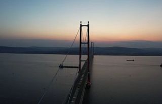 1915 Çanakkale Köprüsü 7 milyon araca hizmet verdi!