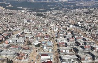 Ağır yıkıma uğrayan şehir yeniden ihya ediliyor......