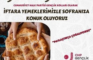 CHP'li Gençlerden 30 Güne 30 Sofra Projesi