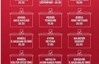 CHP yarın saat 20.30'da 14 büyükşehir ve...