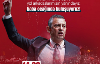 CHP’den Çağrı: “Saat 14.00’te Baba Ocağında...