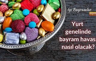 Yurt genelinde bayram havası nasıl olacak?