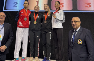 Zümra Rezzan Balkan Şampiyonası’nda podyuma çıktı!