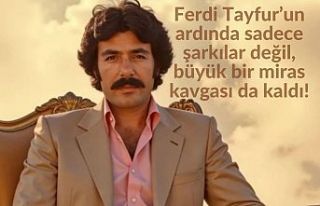 Ferdi Tayfur’un ardında sadece şarkılar değil,...