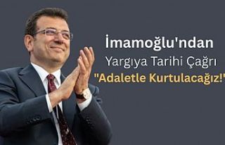 İmamoğlu'ndan Yargıya Tarihi Çağrı: "Adaletle...