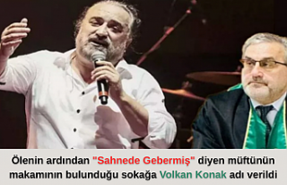Ölenin ardından "Sahnede Gebermiş" diyen...