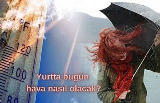 Yurtta bugün hava nasıl olacak?