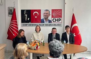 CHP Manisa Milletvekili Selma Aliye Kavaf’tan Demirci ...