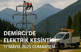 Demirci’de Elektrik Kesintisi 17 Mayıs 2025 Cumartesi