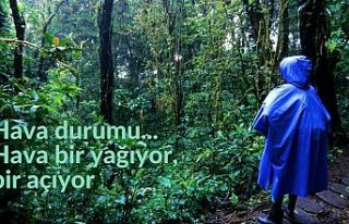 Hava durumu: Hava bir yağıyor, bir açıyor