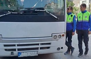 Manisa Büyükşehir’den, servis araçlarına denetim