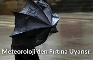  Meteoroloji’den Fırtına Uyarısı!