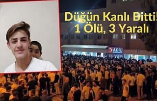 Düğün Kanlı Bitti! 1 Ölü, 3 Yaralı