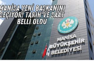 Manisa Yeni Başkanını Seçiyor! Tarih ve Saat Belli...
