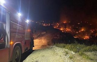 Yangınla Mücadelede Dayanışma: Manisa Ekipleri...