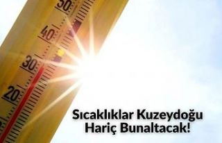 Sıcaklıklar Kuzeydoğu Hariç Bunaltacak!