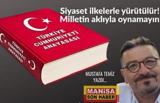 Siyaset ilkelerle yürütülür! Milletin aklıyla...
