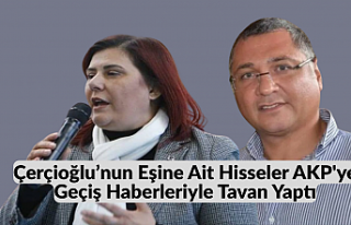 Çerçioğlu’nun Eşine Ait Hisseler AKP'ye...