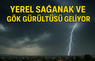 DİKKAT! Yerel Sağanak ve Gök Gürültüsü Geliyor