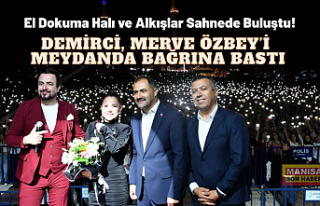 El Dokuma Halı ve Alkışlar Sahnede Buluştu! Demirci,...