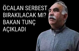 Öcalan serbest bırakılacak mı? Bakan Tunç açıkladı