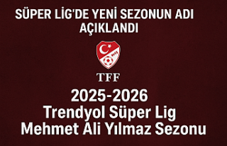 Süper Lig’de Yeni Sezonun Adı Açıklandı