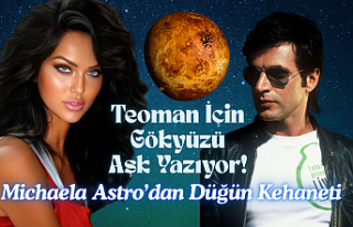 Teoman İçin Gökyüzü Aşk Yazıyor! Michaela Astro’dan...