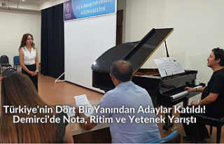 Türkiye'nin Dört Bir Yanından Adaylar Katıldı!...