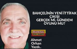 BAHÇELİ’NİN YENİ İTTİFAK ÇIKIŞI: GERÇEK...