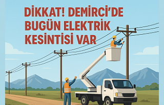 Dikkat! Demirci’de Bugün Elektrik Kesintisi Var
