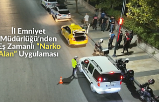 İl Emniyet Müdürlüğü’nden Eş Zamanlı “Narko...