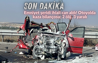 SON DAKİKA! Emniyet şeridi ihlali can aldı! Otoyolda...
