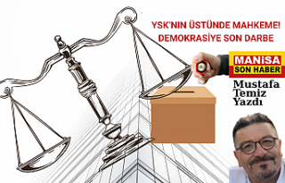 YSK’nın Üstünde Mahkeme! Demokrasiye Son Darbe...