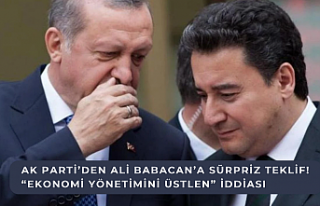 AK Parti’den Ali Babacan’a Sürpriz Teklif: “Ekonomi...