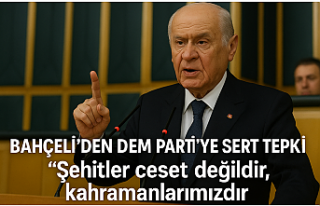 Bahçeli’den DEM Parti’ye Sert Tepki: “Şehitler...