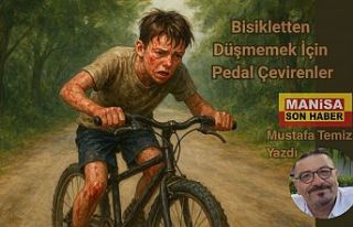 Bisikletten Düşmemek İçin Pedal Çevirenler /...
