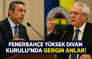 Fenerbahçe Yüksek Divan Kurulu’nda gergin anlar:...