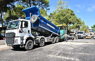 Manisa Kırkağaç’a 5 bin ton sıcak asfalt seriliyor