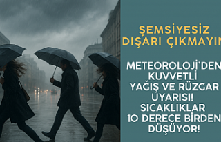Meteoroloji’den Kuvvetli Yağış ve Rüzgar Uyarısı:...