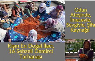 Odun Ateşinde, İmeceyle, Sevgiyle, Şifa Kaynağı!...