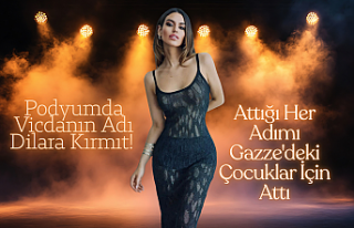 Podyumda Vicdanın Adı Dilara Kırmıt! Attığı...